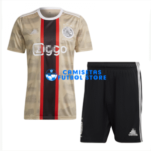 Camiseta Ajax de Ámsterdam 3ª Equipación 2022/2023 Niño Kit