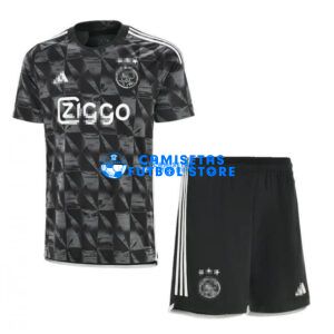 Camiseta Ajax de Ámsterdam 3ª Equipación 2023/2024 Niño Kit
