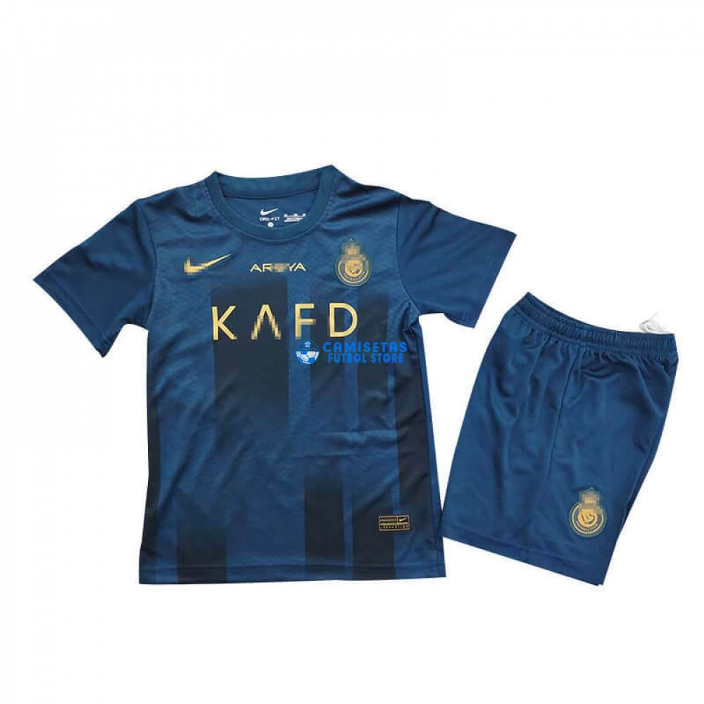 Camiseta Al-Nassr FC 2ª Equipación 2023/2024 Niño Kit