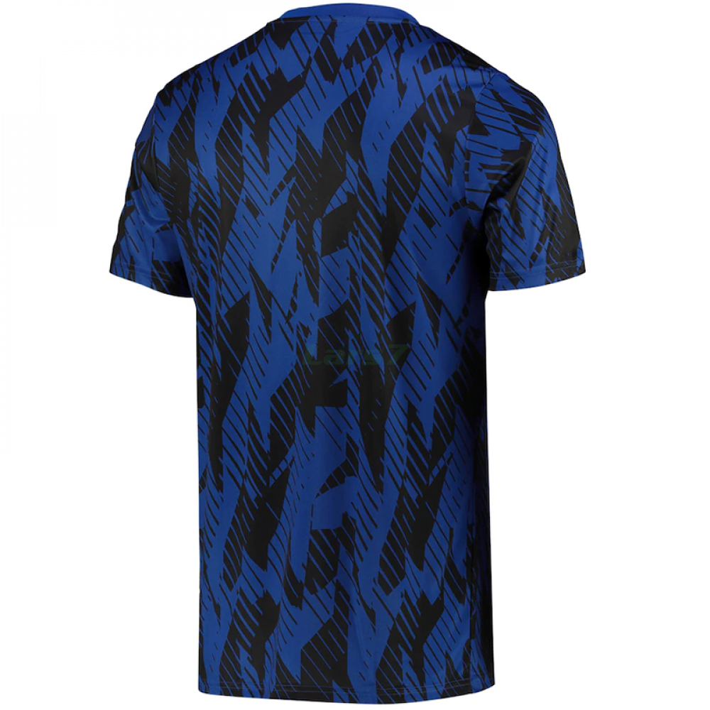 Camiseta Argentina 2022 Pre-Match Azul/Negro - Imagen 2