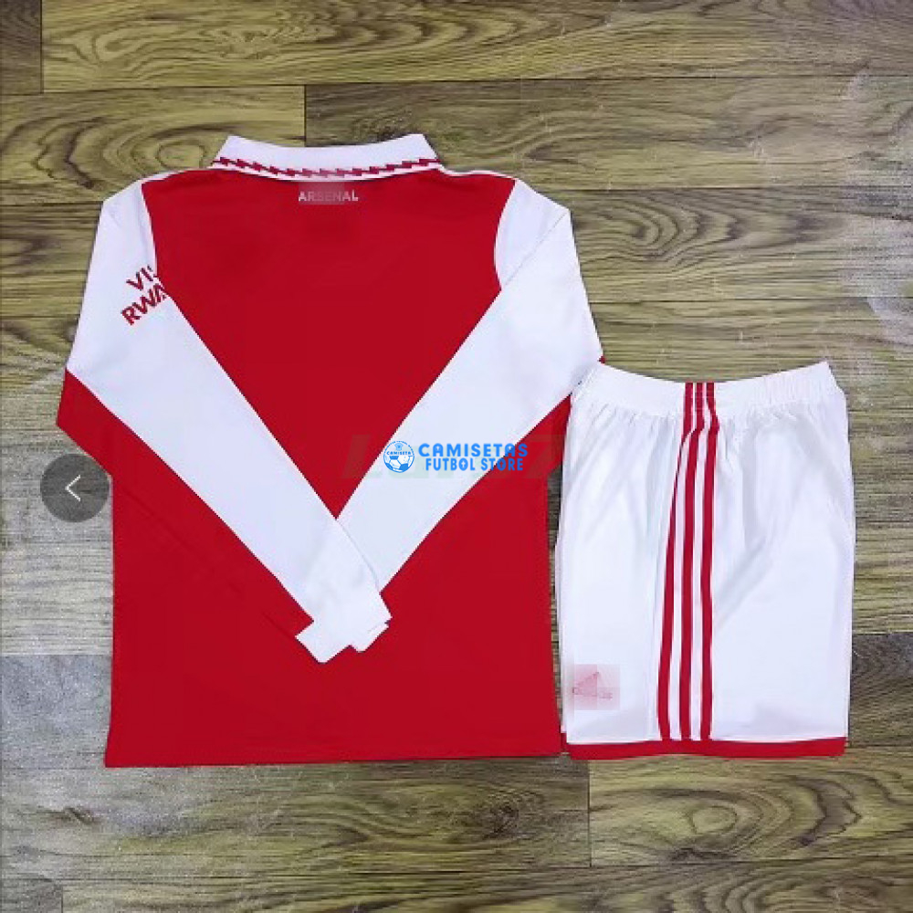 Camiseta Arsenal 1ª Equipación 2022/2023 Kit ML - Imagen 2