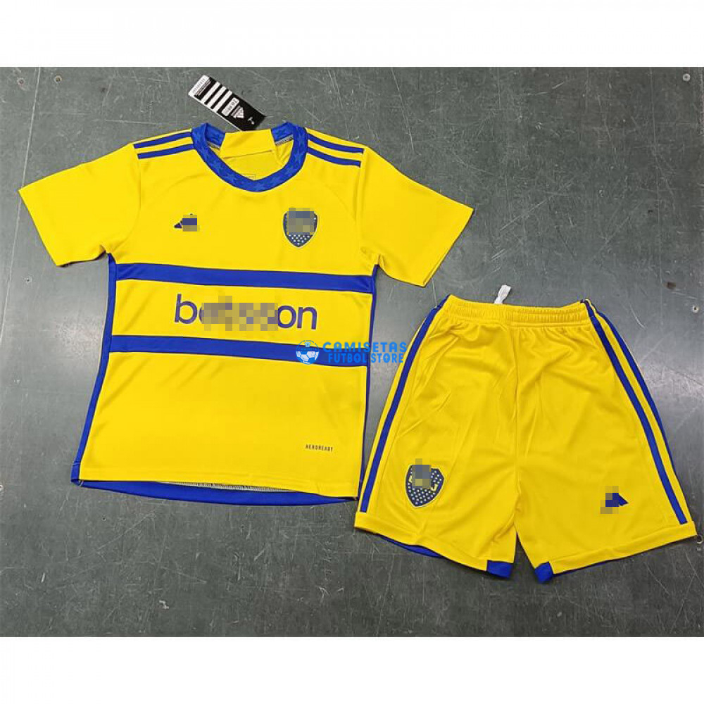 Camiseta Boca Junior 2ª Equipación 2023/2024 Niño Kit - Imagen 2