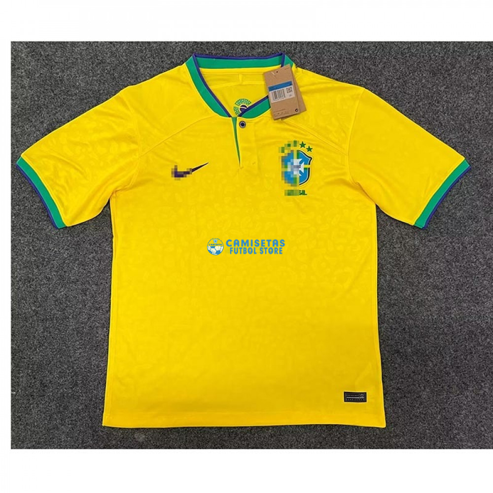Camiseta Brasil 1ª Equipación 2022 Copa Mundial - Imagen 2