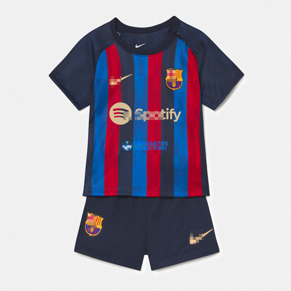 Camiseta Barcelona 1ª Equipación 2022/2023 Niño Kit