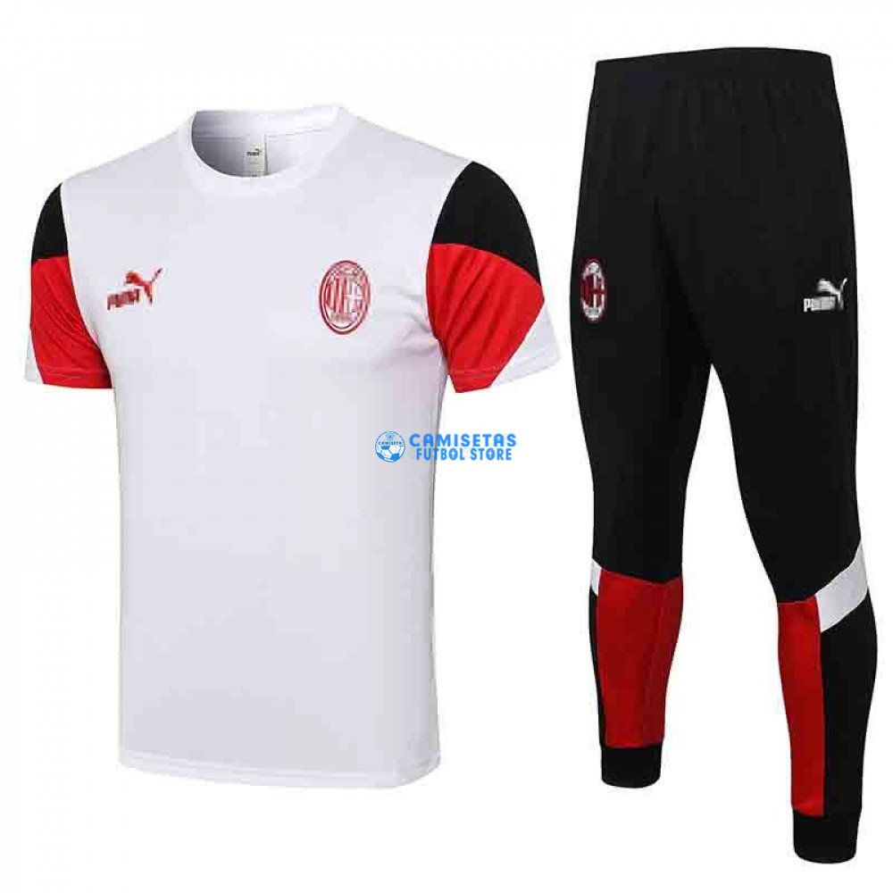 Camiseta De Entrenamiento AC Milan 2021/2022 Blanco - Imagen 4