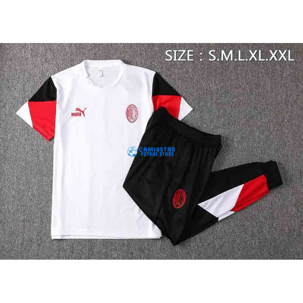 Camiseta De Entrenamiento AC Milan 2021/2022 Blanco - Imagen 2