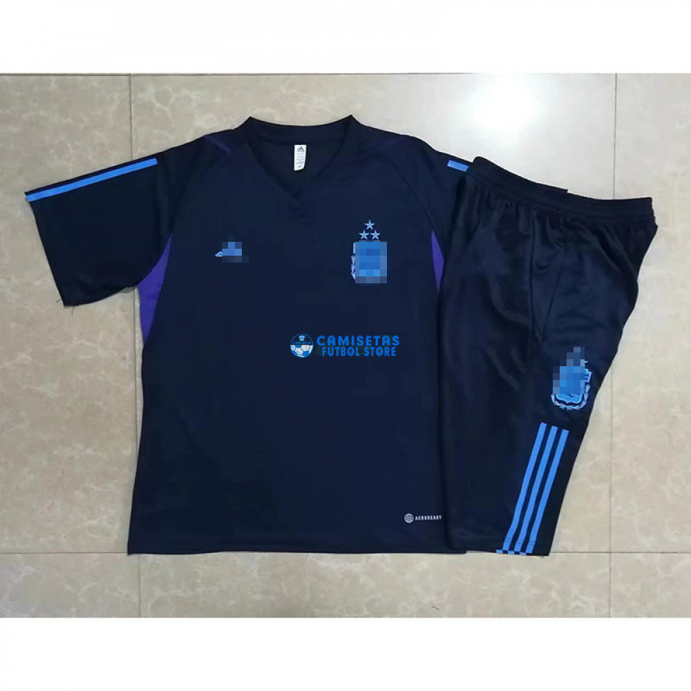 Camiseta de Entrenamiento Argentina 2023 Azul Marino - Imagen 4