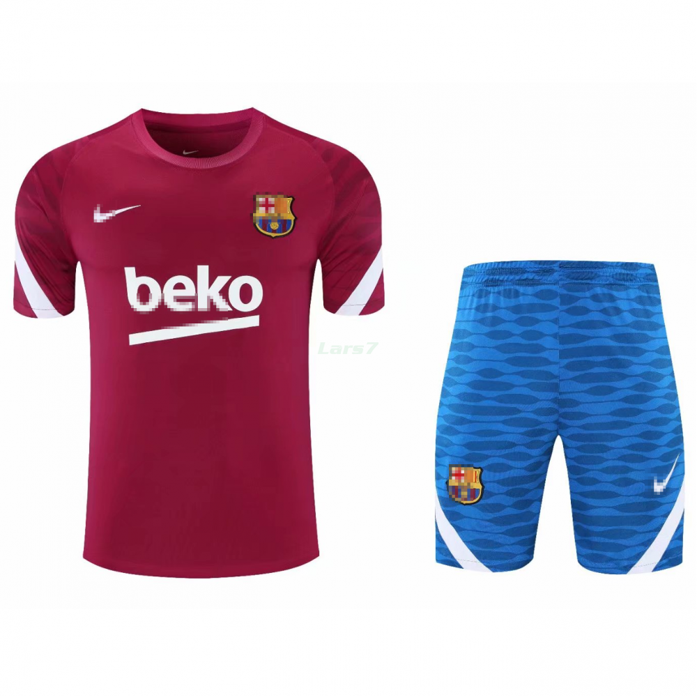 Camiseta de Entrenamiento Barcelona 2021/2022 Rojo - Imagen 2