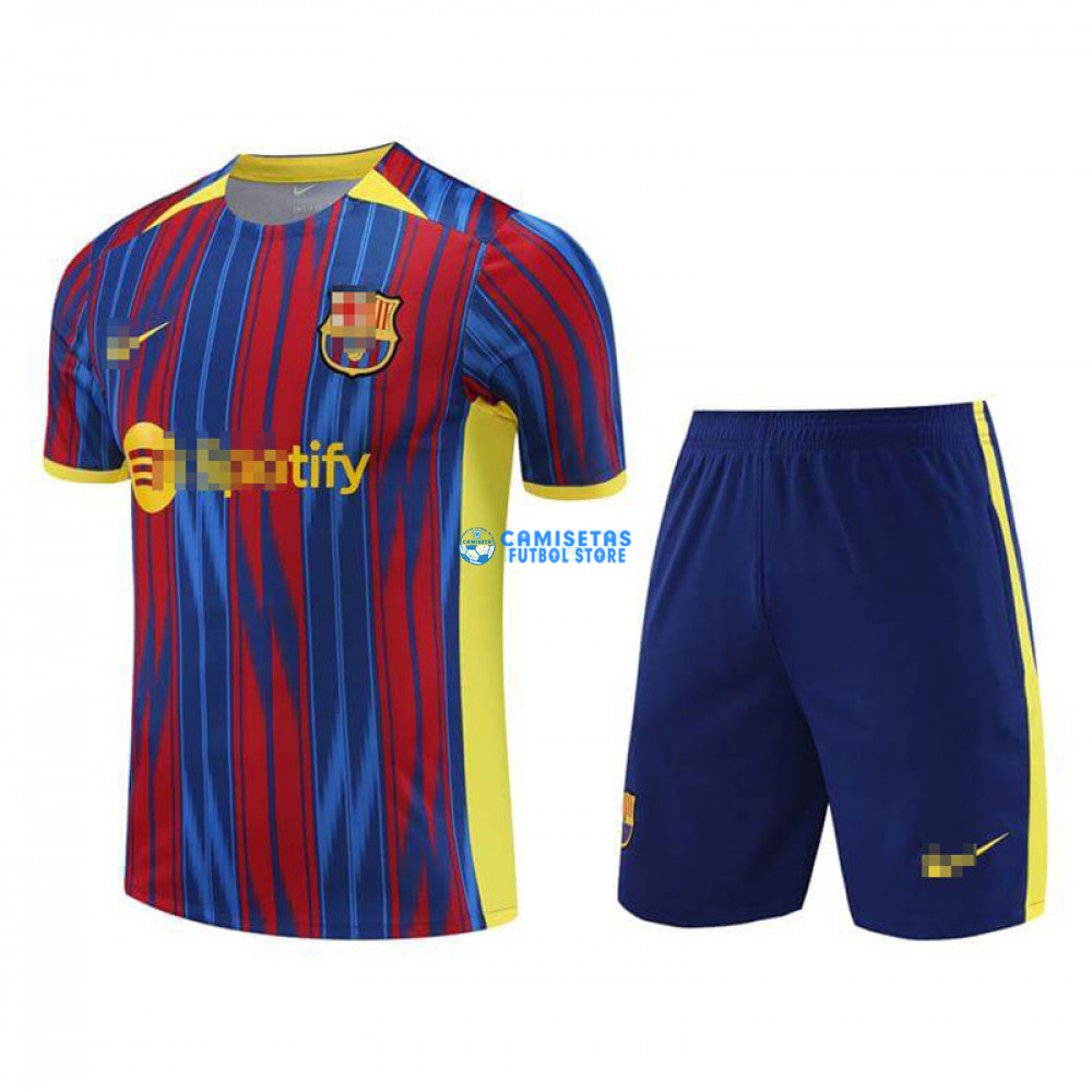 Camiseta de Entrenamiento Barcelona 2023/2024 Azul/Rojo - Imagen 2