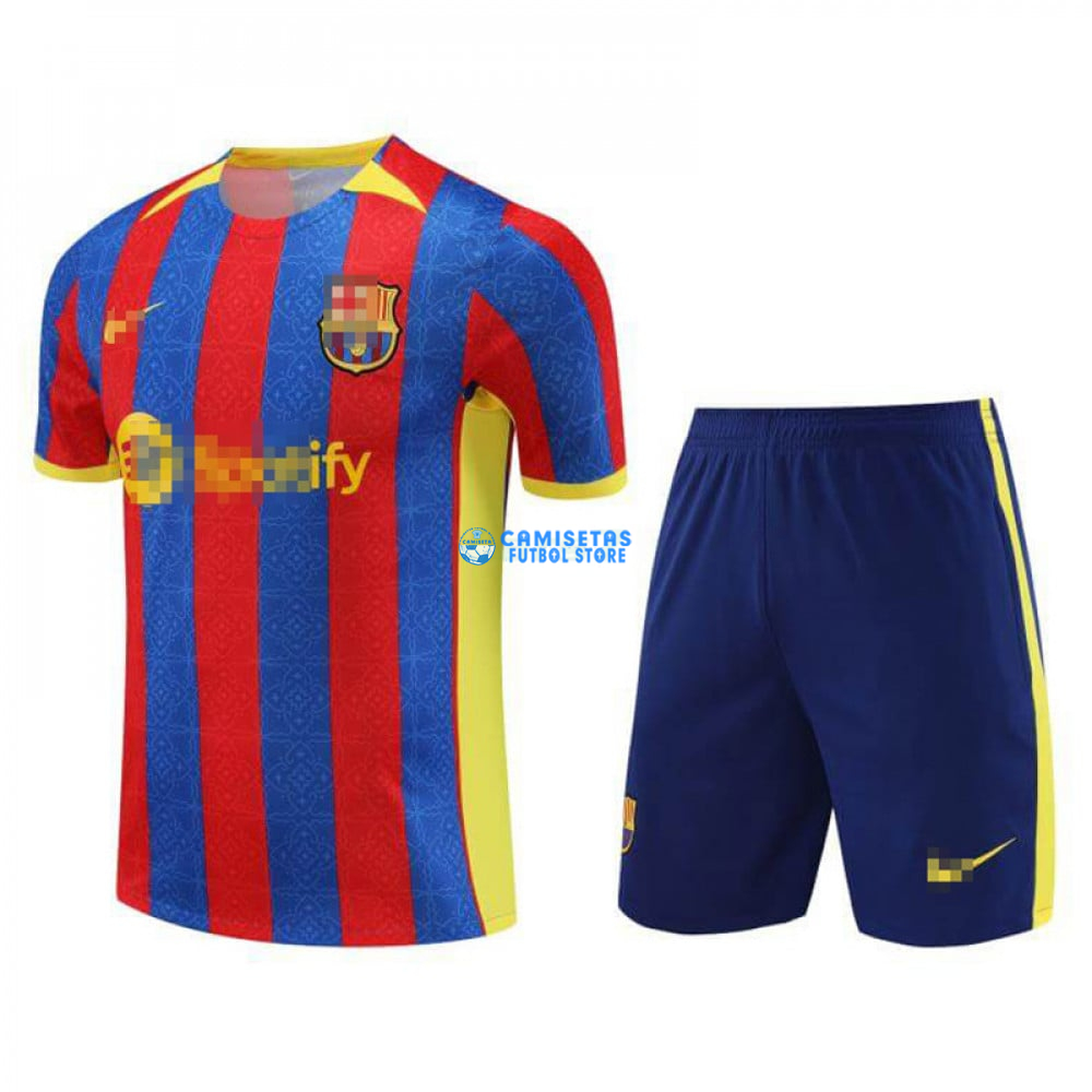 Camiseta de Entrenamiento Barcelona 2023/2024 Rojo/Azul/Amarillo - Imagen 2