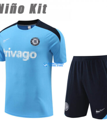 Camiseta de Entrenamiento Chelsea 2023/2024 Niño Kit Azul Claro