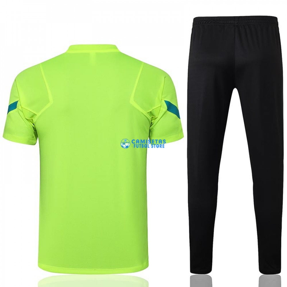 Camiseta de Entrenamiento Inter De Milan 2021/2022 Verde Fluorescente - Imagen 3