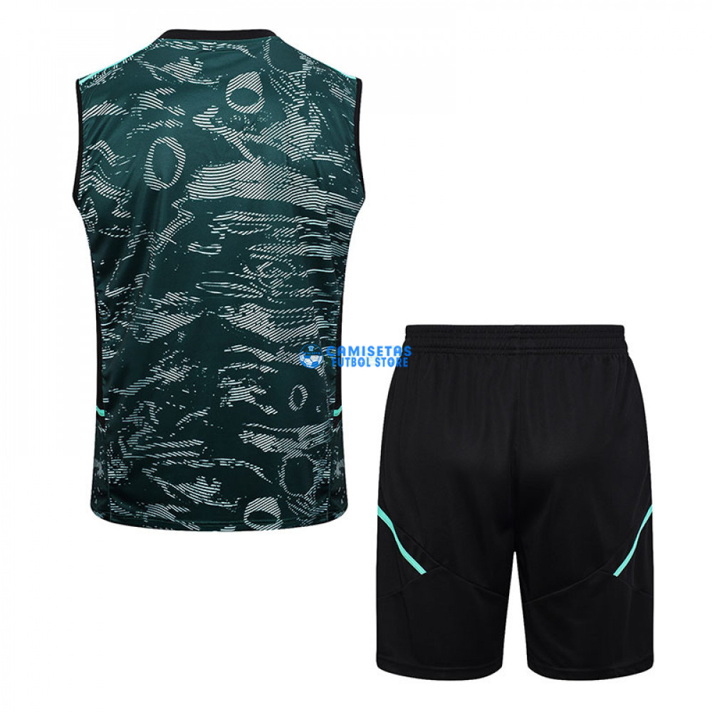 Camiseta de Entrenamiento Real Madrid Sin Mangas 2023/2024 Kit Verde - Imagen 2