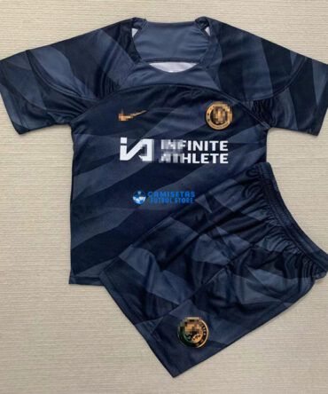 Camiseta de Portero Chelsea 2023/2024 Niño Kit Negro