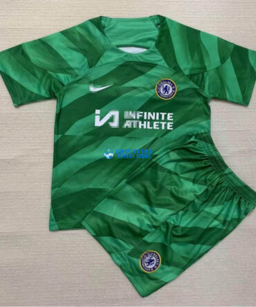Camiseta de Portero Chelsea 2023/2024 Niño Kit Verde