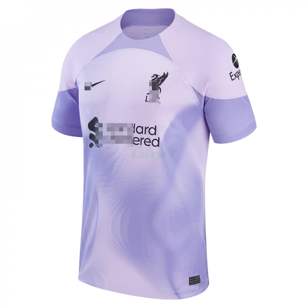 Camiseta De Portero Liverpool 2022/2023 Púrpura
