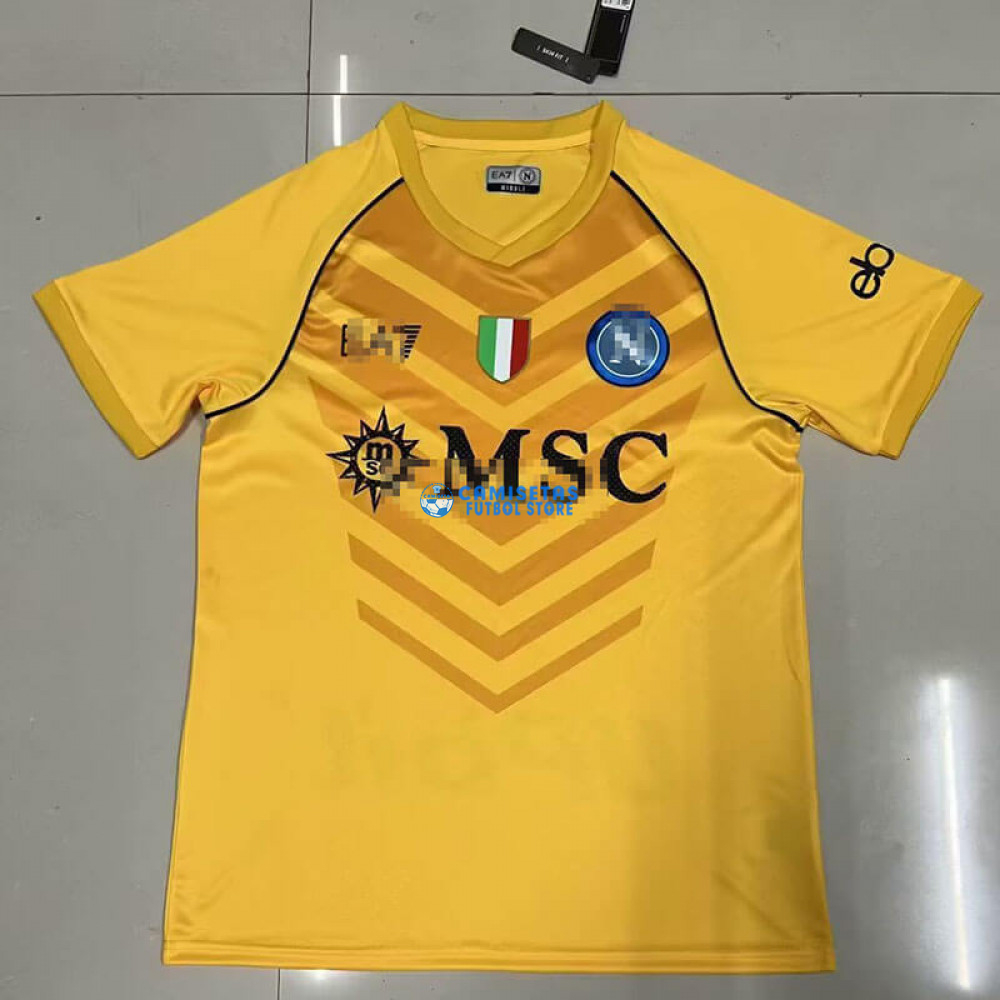 Camiseta de Portero Napoli 2023/2024 Aamarillo - Imagen 2