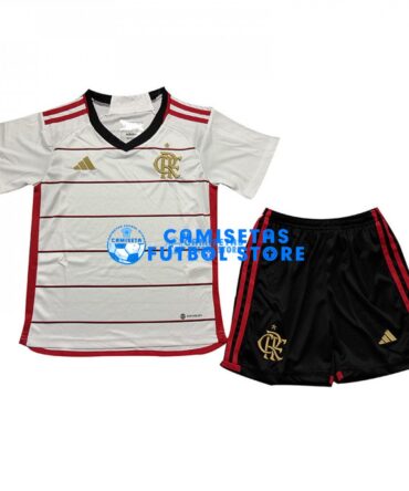 Camiseta Flamengo 2ª Equipación 2023/2024 Niño Kit