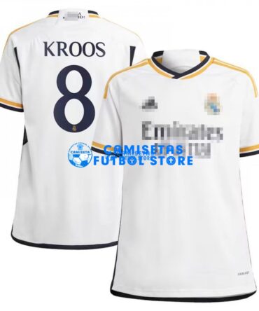 Camiseta Kroos 8 Real Madrid 1ª Equipación 2023/2024