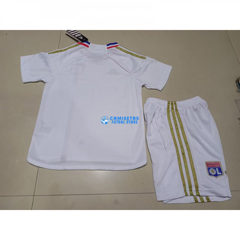 Camiseta Olympique De Lyon 1ª Equipación 2023/2024 Niño Kit - Imagen 3