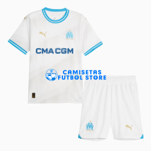 Camiseta Olympique Marsella 1ª Equipación 2023/2024 Niño Kit