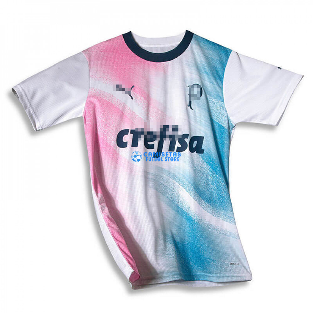Camiseta Palmeiras 2023/2024 Especial Edición Blanco/Rosa/Azul