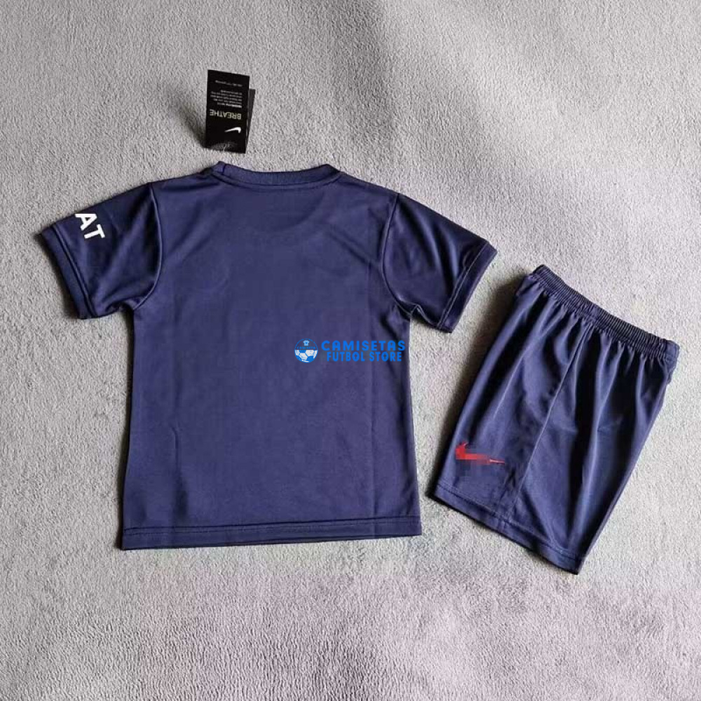Camiseta PSG 2023/2024 Azul Oscuro Niño Kit - Imagen 2