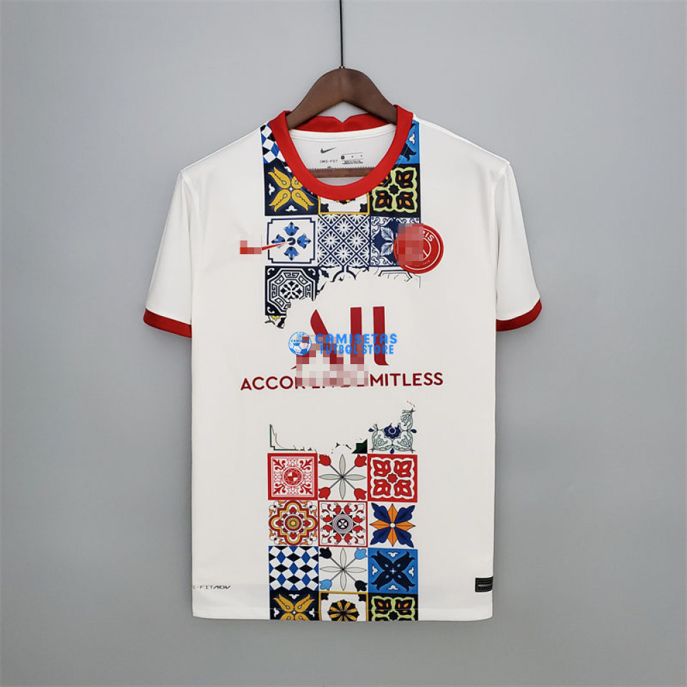 Camiseta PSG Especial Edición 2021/2022 Blanco