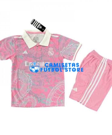 Camiseta Real Madrid 2023/2024 Rosa Niño Kit