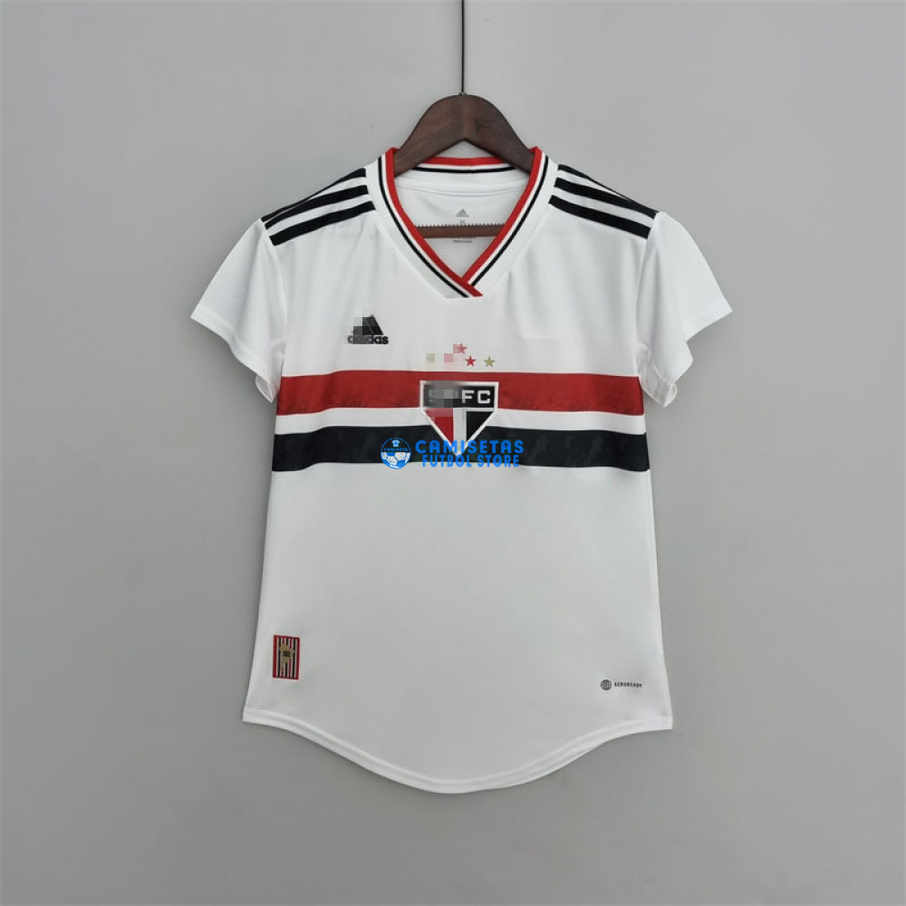 Camiseta São Paulo 1ª Equipación 2022/2023 Mujer