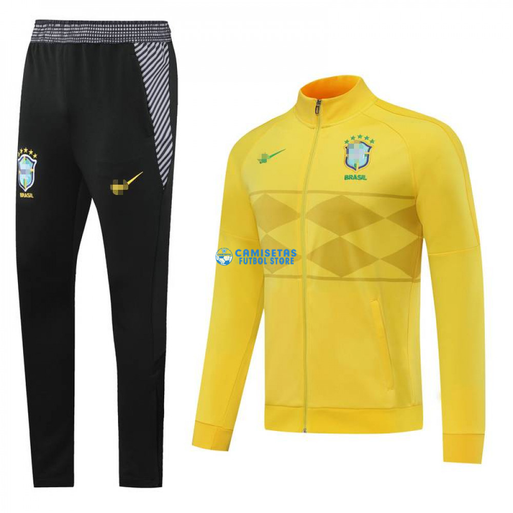 Chaqueta Brasil 2020 Amarillo - Imagen 4