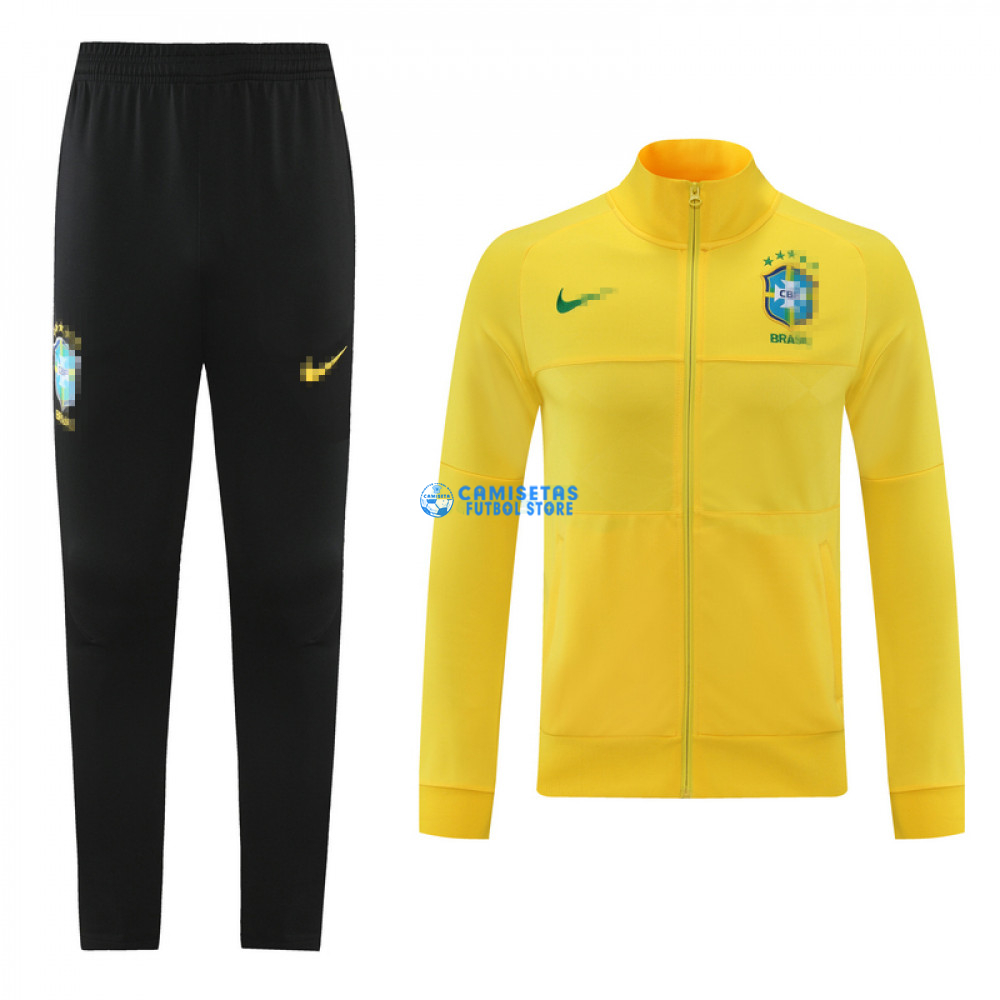 Chandal Brasil 2021 Cuello Alto Amarillo