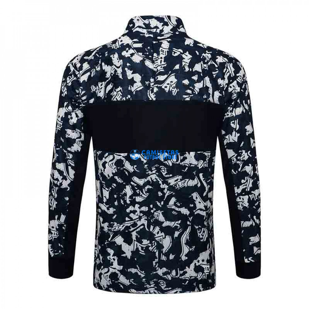 Chaqueta Italia 2021/2022 Estampado Azul Marino - Imagen 3