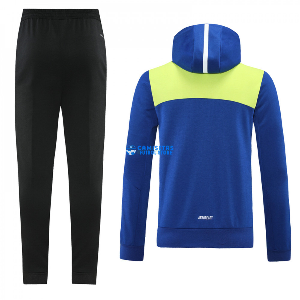 Chandal Juventus 2021/2022 Con Capucha Azul - Imagen 2