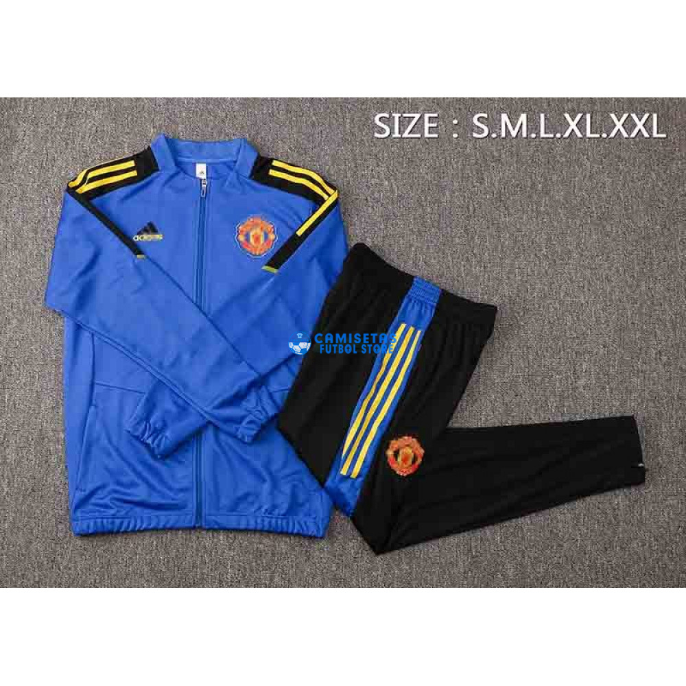 Chaqueta Manchester United 2021/2022 Azul - Imagen 2