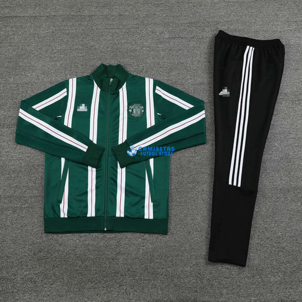 Chandal Manchester United 2023/2024 Verde/Blanco - Imagen 3