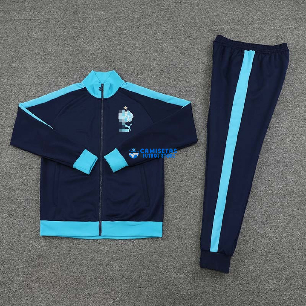 Chaqueta Olympique Marsella 2023/2024 Azul Marino - Imagen 4
