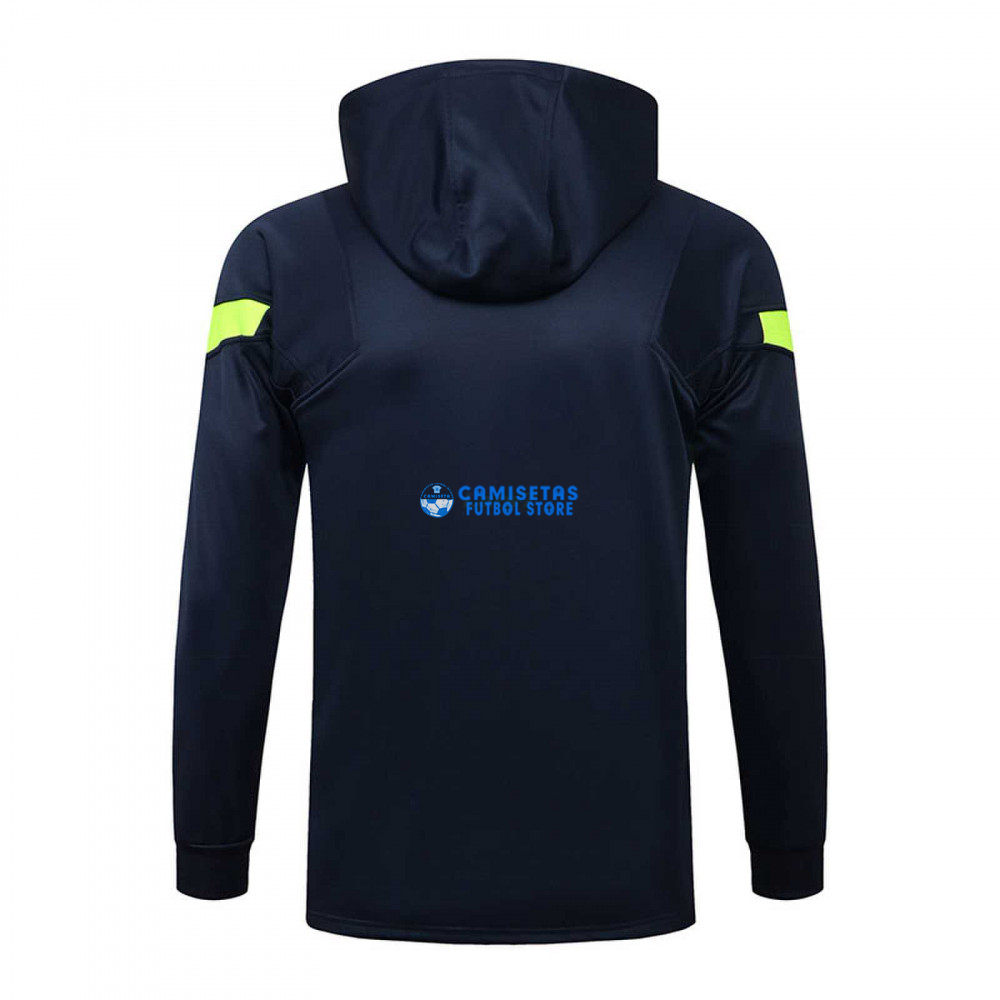 Chaqueta Tottenham Hotspur 2021/2022 Con Capucha Azul Oscuro - Imagen 2