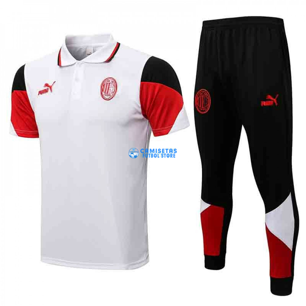 Polo AC Milan 2021/2022 Blanco - Imagen 4
