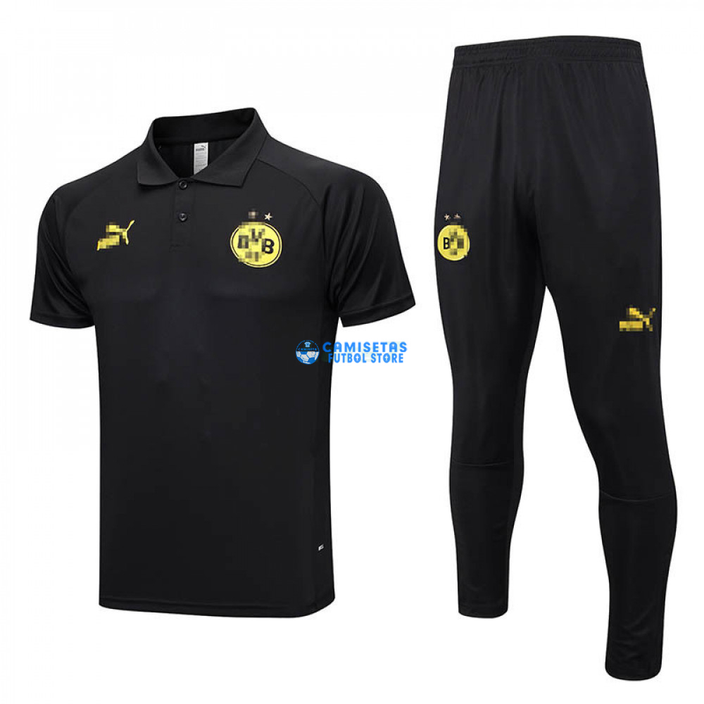 Polo Borussia Dortmund 2023/2024 Negro - Imagen 2