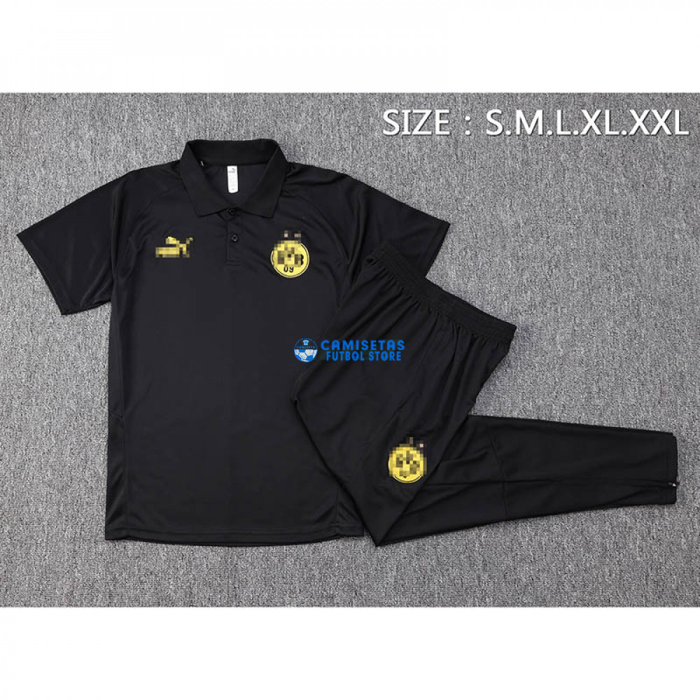 Polo Borussia Dortmund 2023/2024 Negro - Imagen 4
