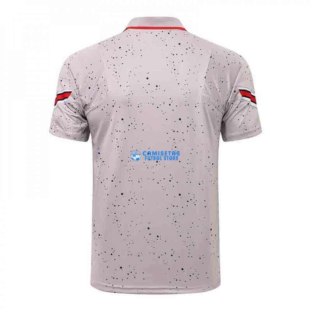 Polo PSG 2021/2022 Estampado Gris Claro - Imagen 3