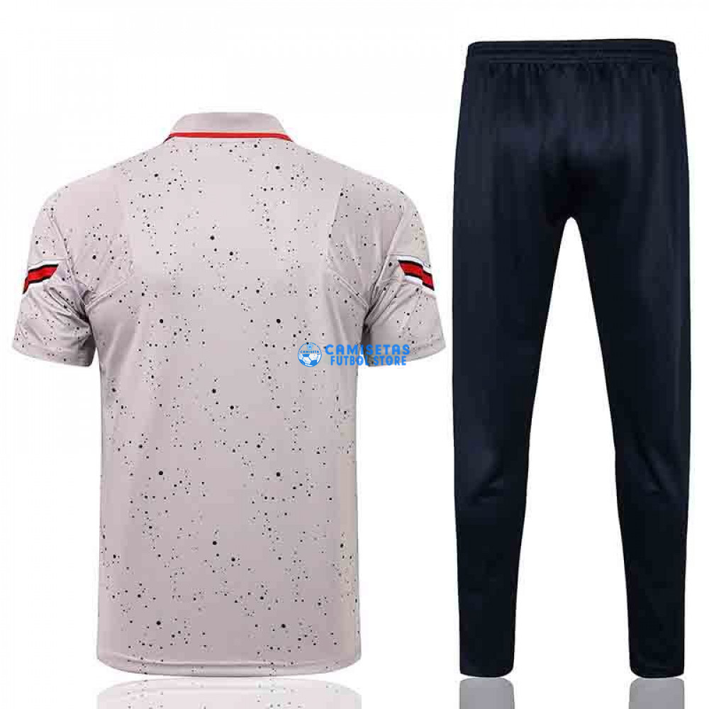 Polo PSG 2021/2022 Estampado Gris Claro - Imagen 5