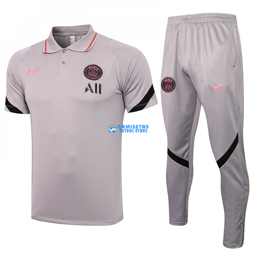 Polo PSG 2021/2022 Kit Gris Claro