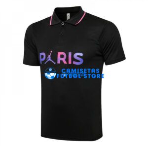 Polo PSG 2021/2022 Negro Marca Polícromo