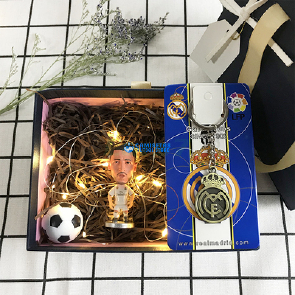 Conjunto de Muñeco tres piezas regalo Fútbol Beckham/Mbappé - Imagen 5