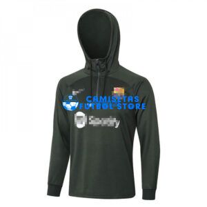 Sudadera de Entrenamiento Barcelona 2023/2024 Con Capucha Verde Oscuro