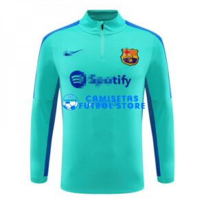 Sudadera de Entrenamiento Barcelona 2023/2024 Turquesa