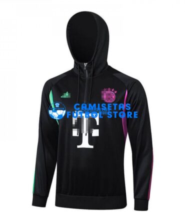 Sudadera de Entrenamiento Bayern Múnich 2023/2024 Con Capucha Negro