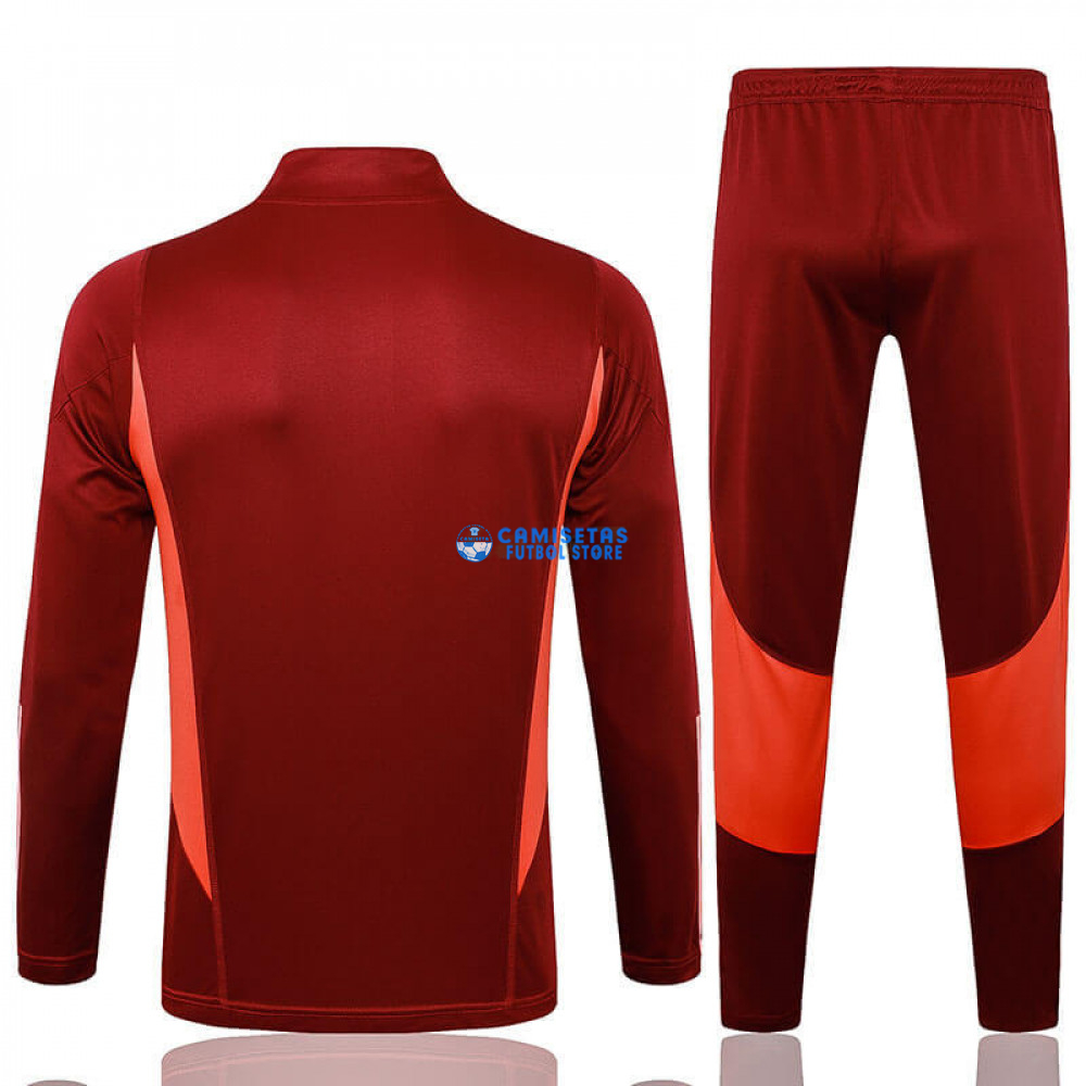 Sudadera de Entrenamiento Manchester United 2023/2024 Rojo Oscuro - Imagen 3
